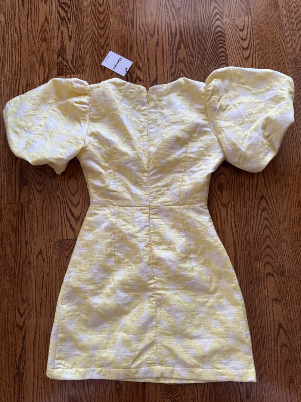 Showpo Yellow Floral Mini Dress - Picture 3 of 5